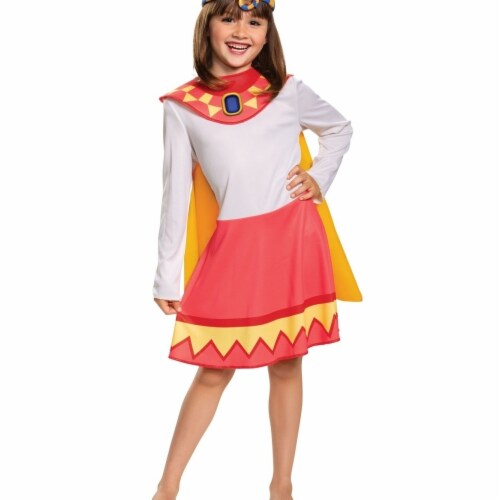 Disguise 403296 Super Monsters Cleo Graves Classic Toddler Costume for Girls - Size 3T-4T Perspective: front