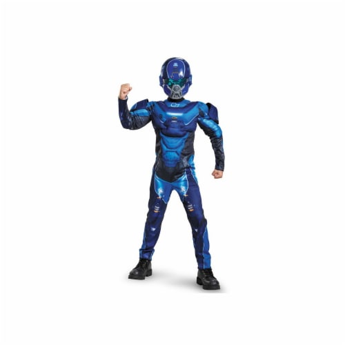 Disguise Halo Spar Classic Muscle Child Costume - Large Costume Perspective: front