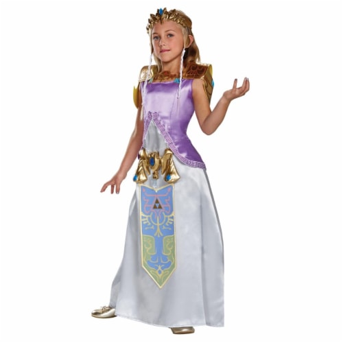 Morris Costumes DG98784J Zelda Deluxe Costume, Size 12-14 Perspective: front