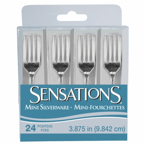 Sensations® 051923 Metallic TrendWare Mini Forks Perspective: front