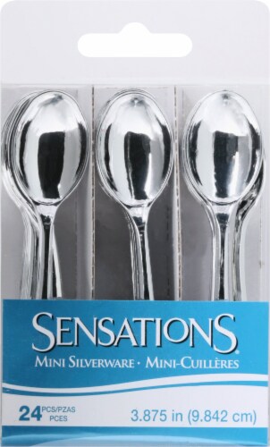 Sensations® 051924 Metallic TrendWare Mini Spoons Perspective: front