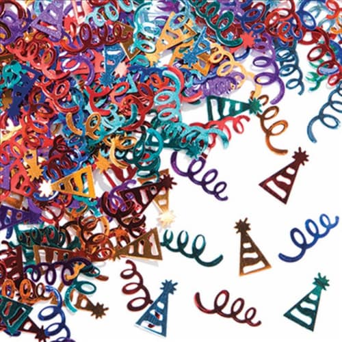 James Paul Products Confetti - Streamers/Hats Perspective: front
