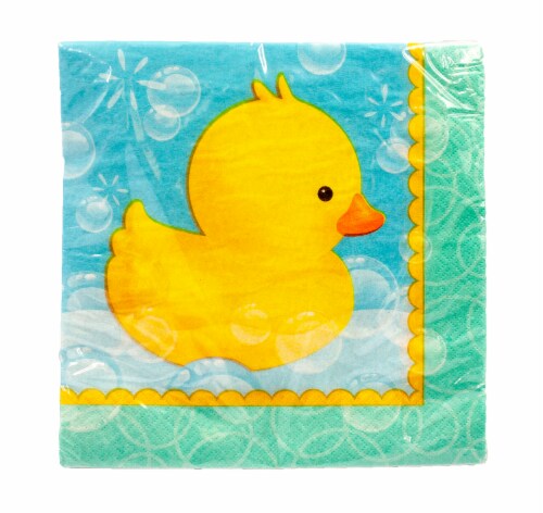 Creative Converting Bubble Bath Luncheon Napkins Perspective: front