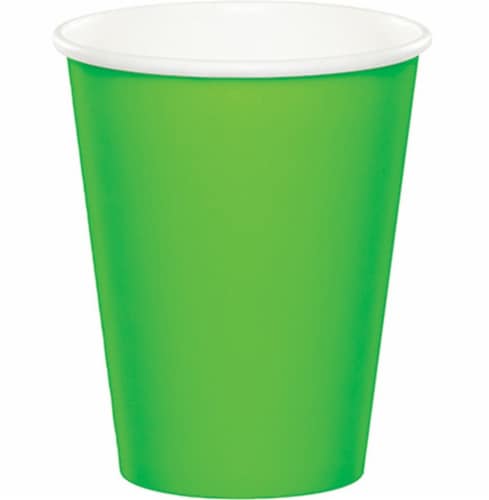 Creative Converting Celebrations Party Cups - 8 pk - Fresh Lime Perspective: front