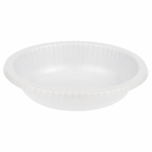 Creative Converting 173272 20 oz. Paper Bowl- White Perspective: front