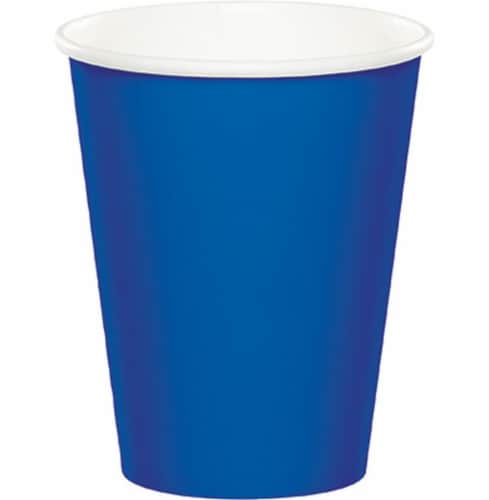 Creative Converting Celebrations Party Cup - 8 pk - Cobalt Blue Perspective: front
