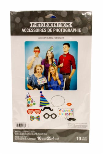 Creative Converting Birthday Cut Out Photo Props Perspective: front