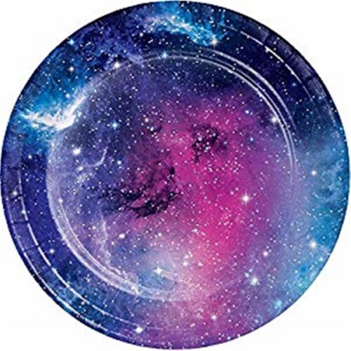 Galaxy Party 7" Dessert Plate (8)