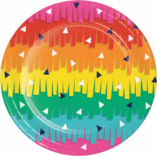 James Paul Products Fiesta Fun 7-Inch Dessert Plates Perspective: front