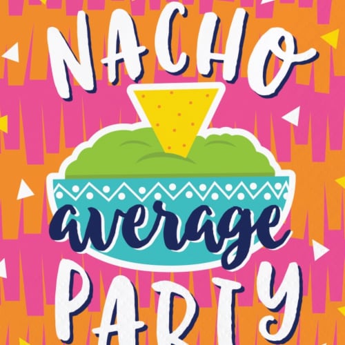James Paul Products Fiesta Nacho Beverage Napkins Perspective: front