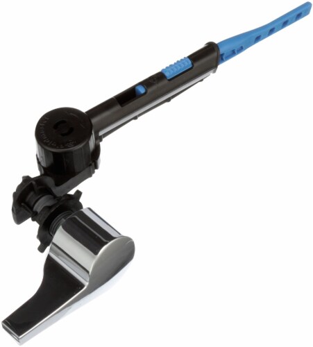 Fluidmaster Perfect Fit Chrome Toilet Tank Lever Perspective: front