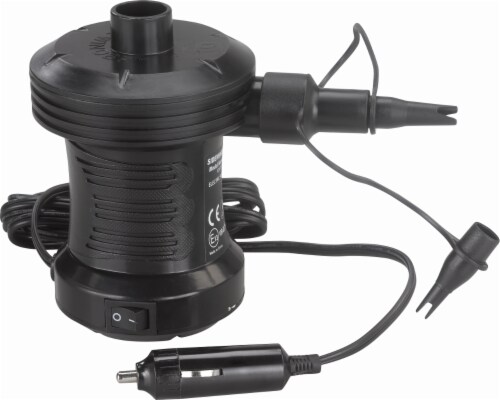 Glacier's Edge Sidewinder 2 Go 12-Volt Air Pump - Black Perspective: front