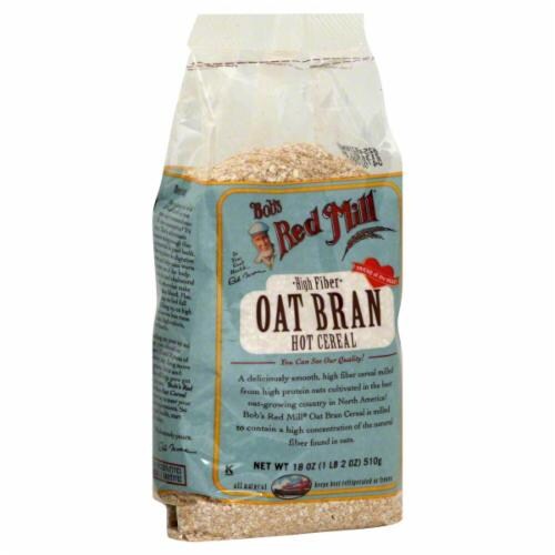 Bob's Red Mill Oat Bran Hot Cereal Perspective: front