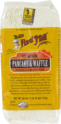 Bob's Red Mill Ten Grain Pancake & Waffle Whole Grain Mix Perspective: front