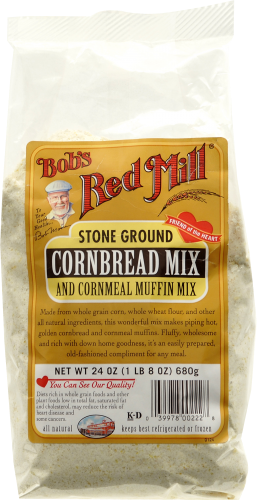 Bob's Red Mill Cornbread Muffin Mix Perspective: front
