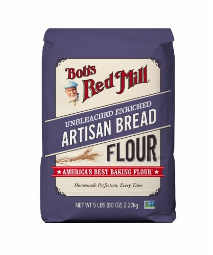 Bob's Red Mill Artisan Bread Flour Perspective: front
