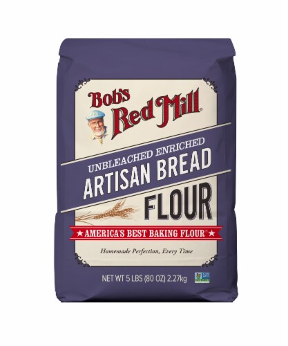 Bob's Red Mill Artisan Bread Flour Perspective: front