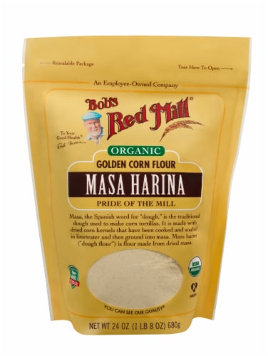 Bob's Red Mill Organic Masa Harina Perspective: front