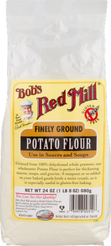 Bob's Red Mill Finely Ground Potato Flour Perspective: front