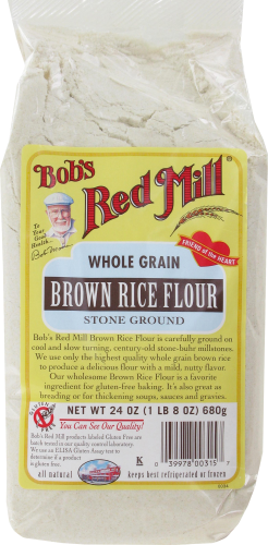 Bob's Red Mill® Brown Rice Flour Perspective: front