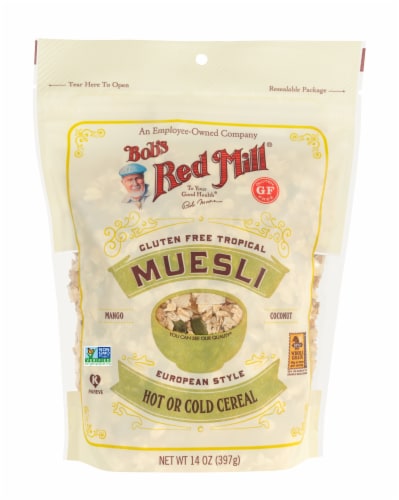 Bob's Red Mill® Tropical Muesli Cereal Perspective: front