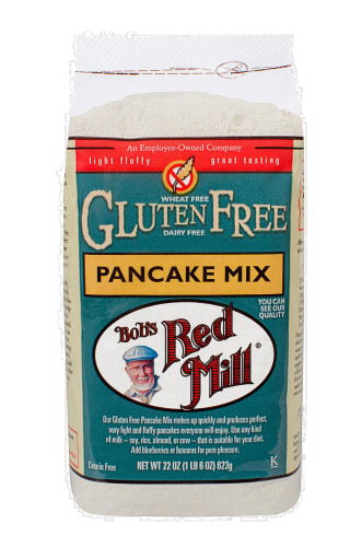 Bob's Red Mill Gluten Free Pancake Mix Perspective: front