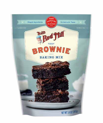 Bob's Red Mill Signature Fudgy Brownie Baking Mix Perspective: front