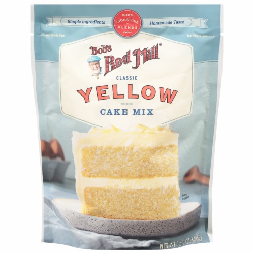 Bob's Red Mill Classic Yellow Cake Mix Perspective: front