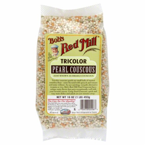 Bob's Red Mill Tricolor Pearl Couscous Perspective: front