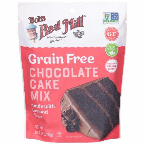 Bob's Red Mill Grain Free Chocolate Cake Mix Perspective: front