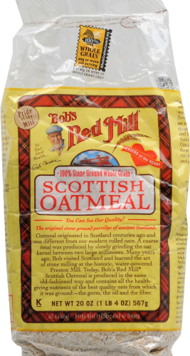 Bob's Red Mill Scottish Oatmeal Perspective: front