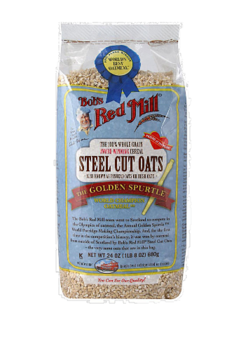 Bob's Red Mill® Whole Grain Steel Cut Oats Perspective: front