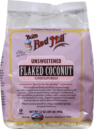 Bob's Red Mill® Unsweetened Flaked Coconut Perspective: front