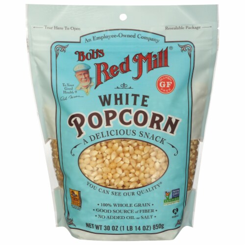Bob's Red Mill White Popcorn Kernels Perspective: front