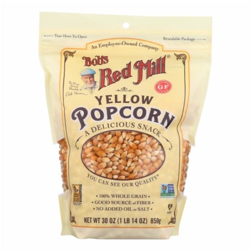 Bob's Red Mill Yellow Popcorn Perspective: front