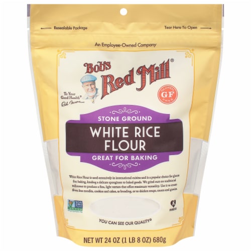 Bob's Red Mill White Rice Flour Perspective: front