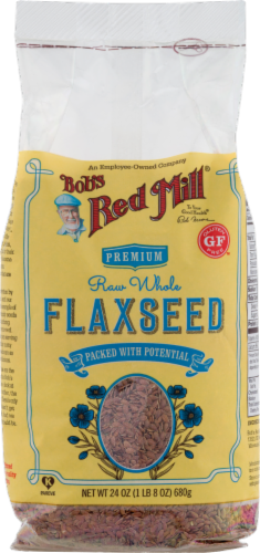 Bob's Red Mill Raw Whole Flaxseed Perspective: front