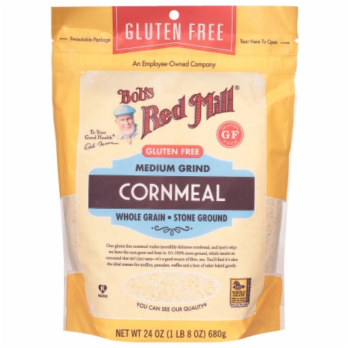 Bob's Red Mill® Gluten Free Medium Grind Cornmeal Perspective: front