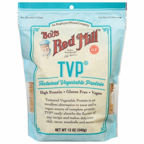 Bob's Red Mill TVP® (Textured Vegetable Protein) Perspective: front