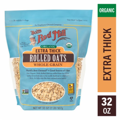 Bob’s Red Mill Organic Extra Thick Rolled Oats