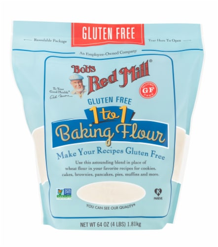 Bob's Red Mill Gluten Free 1 to 1 Baking Flour Perspective: front