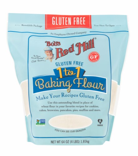 Bob's Red Mill Gluten Free 1 to 1 Baking Flour Perspective: front