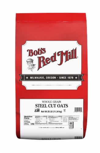 Bob's Red Mill® Steel Cut Oats Perspective: front