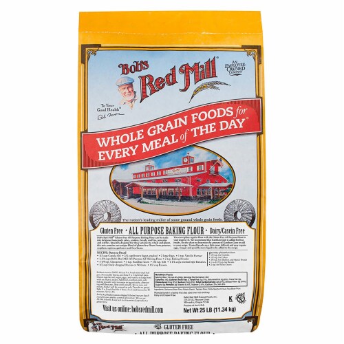 Bob's Red Mill Gluten Free All Purpose Baking Flour - Single Bulk Item - 25LB Perspective: front