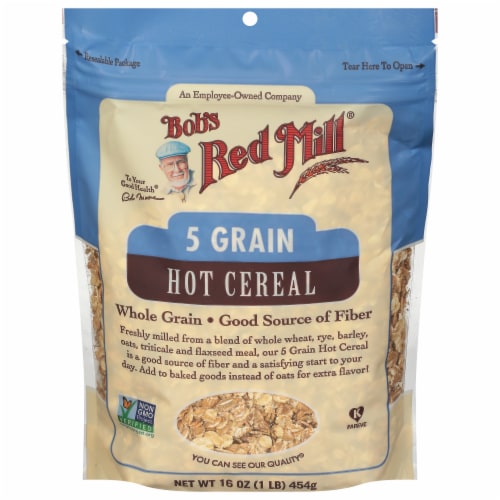 Bob's Red Mill 5 Grain Hot Cereal Perspective: front