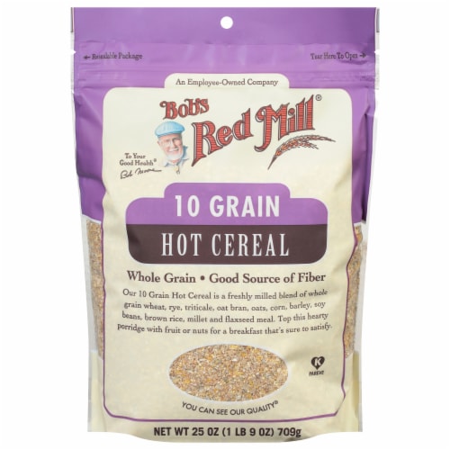 Bob's Red Mill 10 Grain Hot Cereal Perspective: front