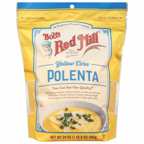 Bob's Red Mill Yellow Corn Polenta Perspective: front