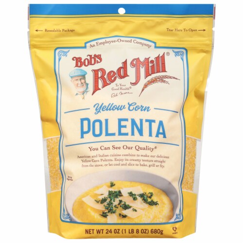Bob's Red Mill Yellow Corn Polenta Perspective: front
