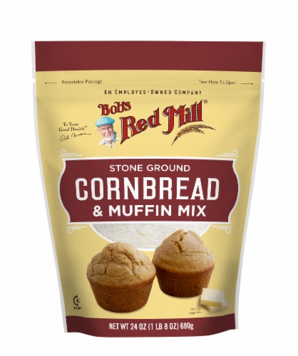 Bob's Red Mill Stone Ground Cornbread & Muffin Mix Perspective: front