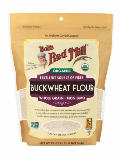 Bob’s Red Mill® Organic Buckwheat Flour Perspective: front